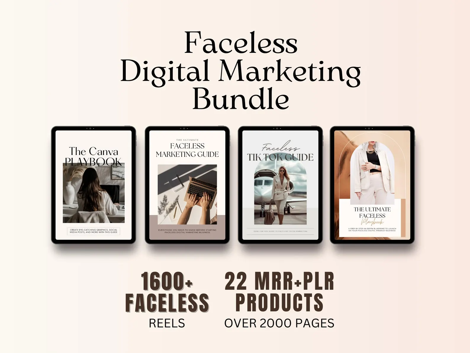 22 Faceless Digital Marketing MRR Products, Faceless Marketing, DFY, - Image 3