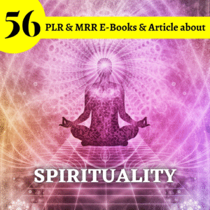 56 Spirituality PLR eBooks and articles | plr bundle resell rights | e book commercial use